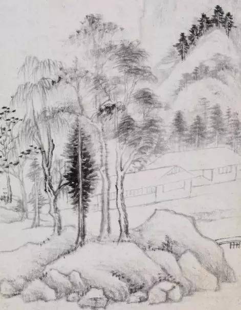 历代山水画中的绘画技法 书画知识 第9张-墨韵书香 历代山水画中的绘画技法 书画知识 第9张