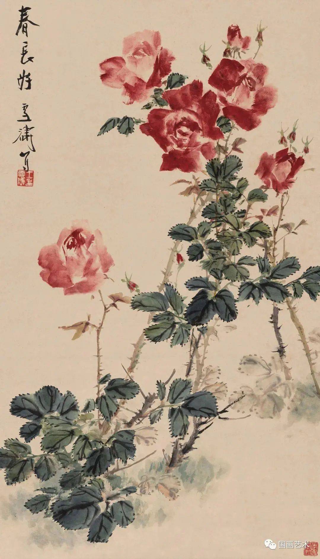 一篇文章讲透写意花鸟构图之法 书画知识 第1张
