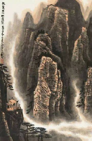 李可染的经典山水画——“黑、满、崛、涩”的独家李氏山水 书画知识 第28张