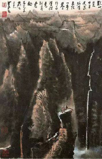 李可染的经典山水画——“黑、满、崛、涩”的独家李氏山水 书画知识 第77张