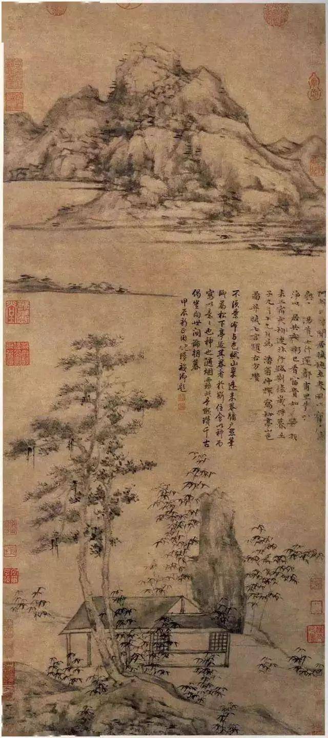 元四山水名家的山水画，为何千古不衰？ 书画知识 第10张