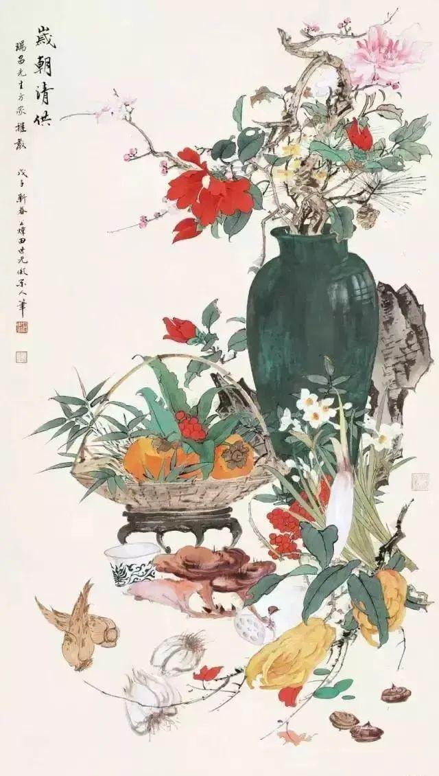 画花卉，要通晓“八法” 书画知识 第1张
