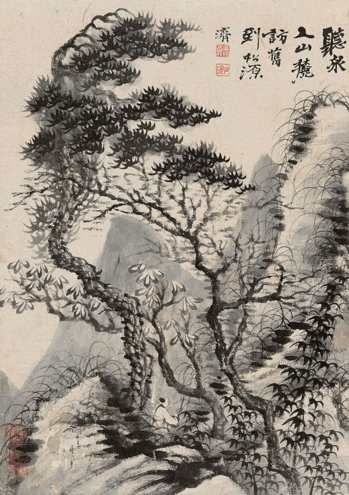 中国画云水瀑布的画法和发展 书画知识 第10张