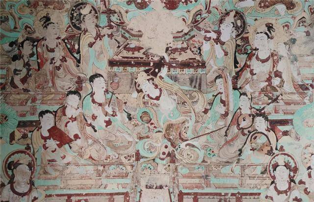 唐代敦煌壁画有何艺术特色？ 书画知识 第1张