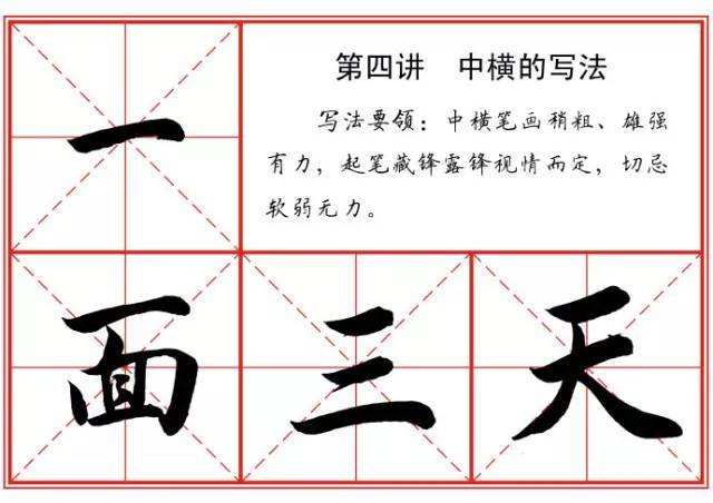 毛笔行书笔法标准教程 书画知识 第5张