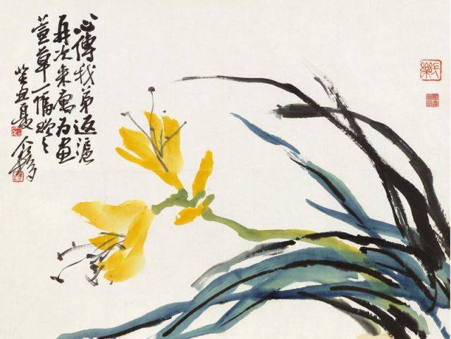 最适合入画的“十大吉祥植物” 书画知识 第72张
