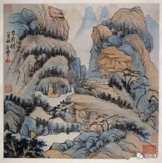 山水画临摹的规律，讲的都是精华 书画知识 第3张