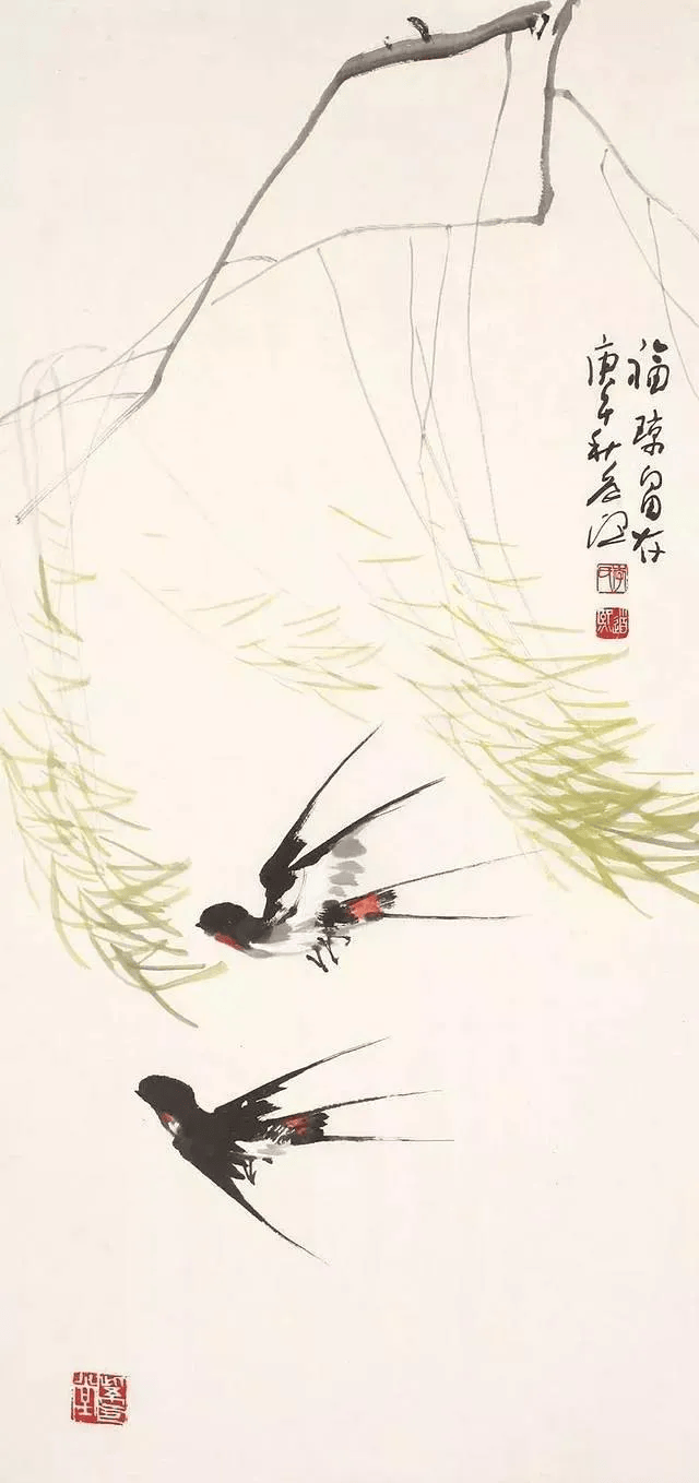 沉浸在画家的清澈笔墨中，感受清透花鸟的魅力 书画知识 第6张