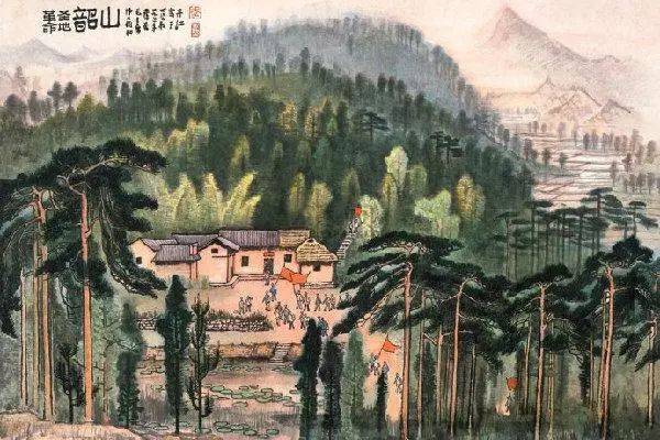 李可染的经典山水画——“黑、满、崛、涩”的独家李氏山水 书画知识 第14张