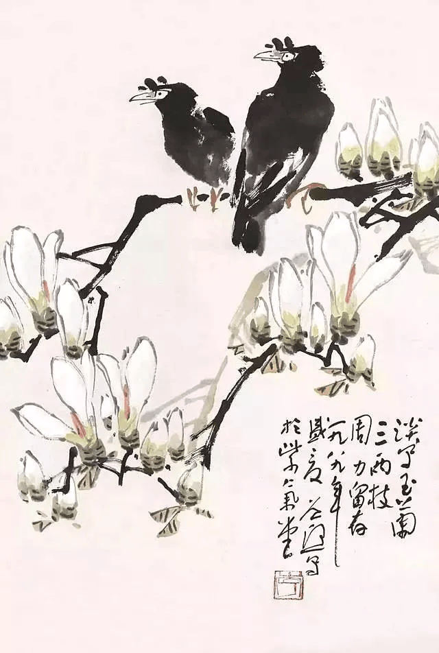 沉浸在画家的清澈笔墨中，感受清透花鸟的魅力 书画知识 第9张