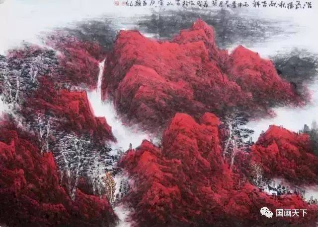 山水画的运笔技巧！ 书画知识 第1张