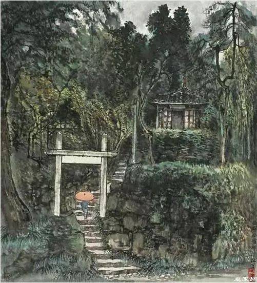 李可染的经典山水画——“黑、满、崛、涩”的独家李氏山水 书画知识 第83张