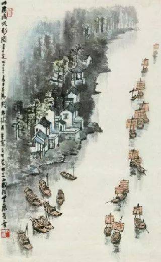 李可染的经典山水画——“黑、满、崛、涩”的独家李氏山水 书画知识 第54张
