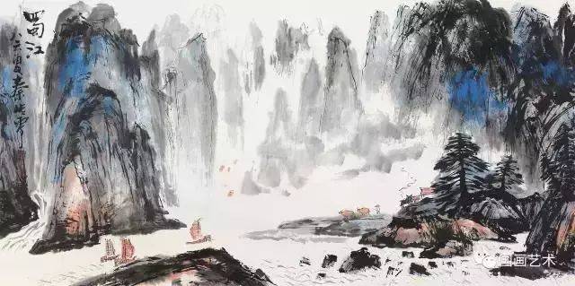 论山水画构图基本知识 中国画忌“四平八稳” 书画知识 第6张