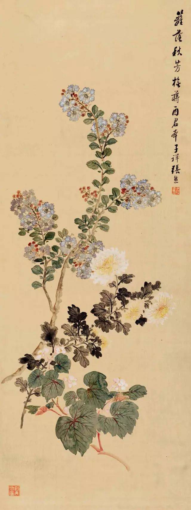 海派画家笔下的秋，美得目不暇接 书画知识 第10张