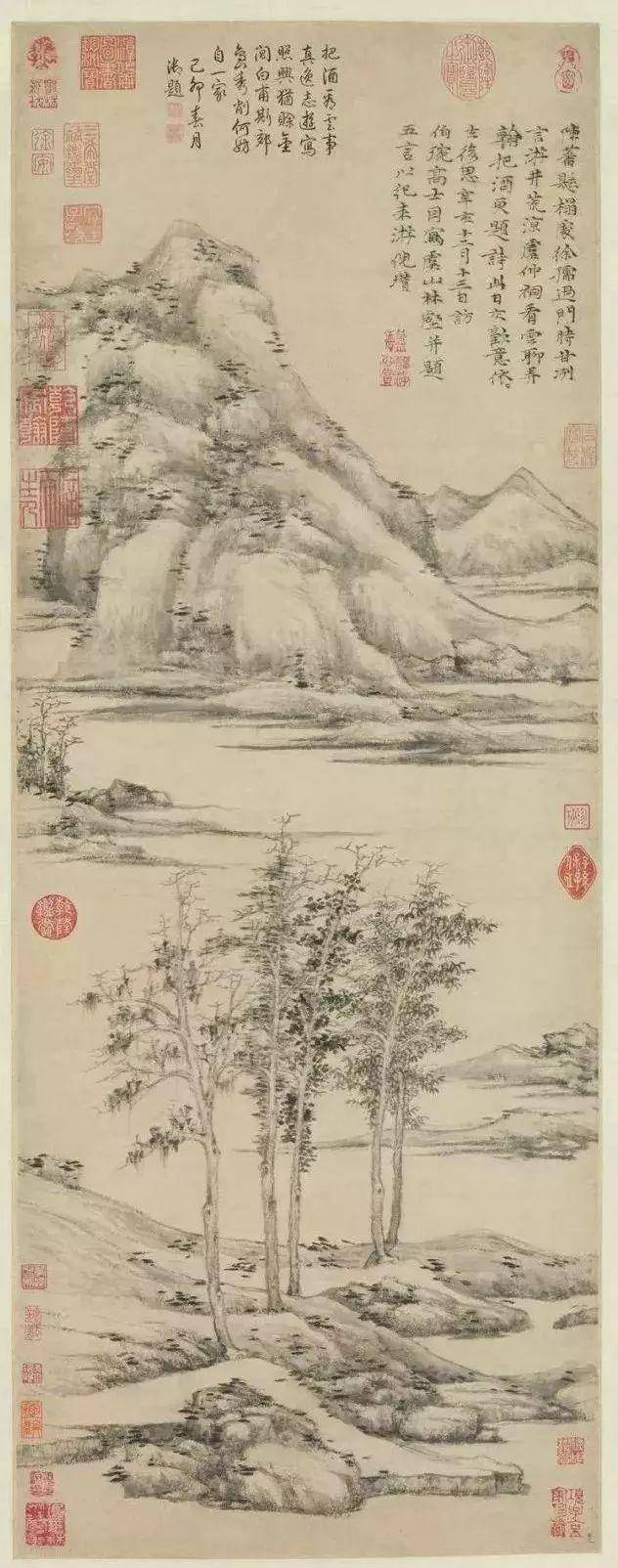 元四山水名家的山水画，为何千古不衰？ 书画知识 第9张