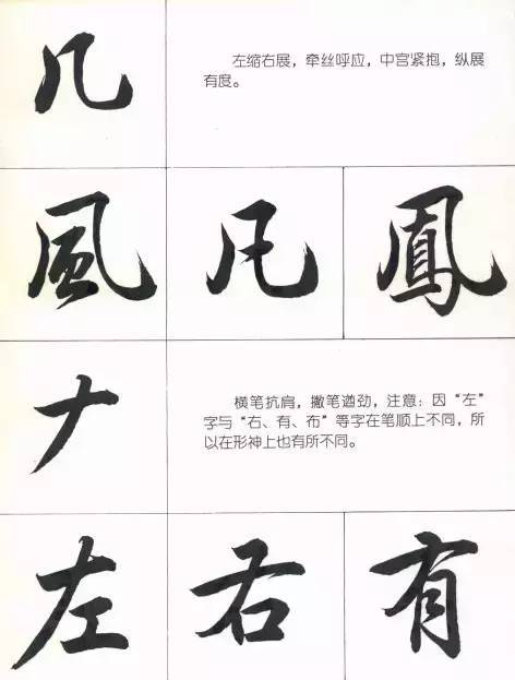 毛笔行书笔法标准教程 书画知识 第27张