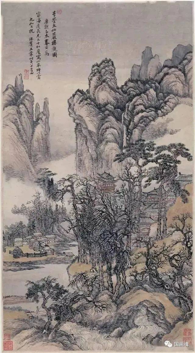 山水画临摹的规律，讲的都是精华 书画知识 第4张