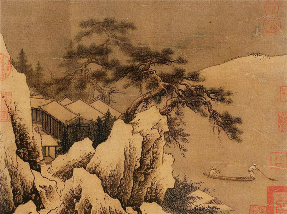 元代逸品山水画中的与​意​精神 书画知识 第6张