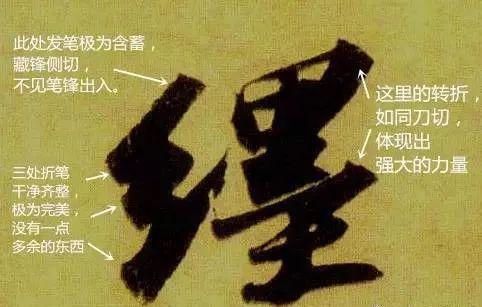 苏东坡是如何处理转换“折笔”的？ 书画知识 第4张