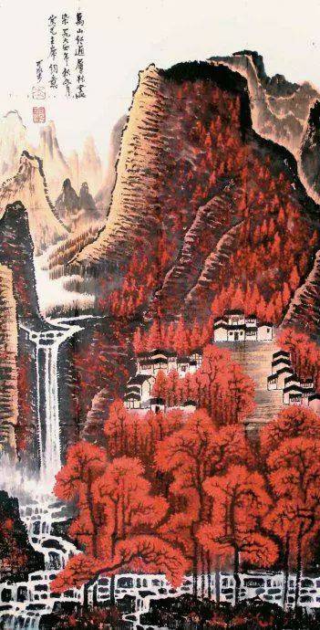 李可染的经典山水画——“黑、满、崛、涩”的独家李氏山水 书画知识 第7张