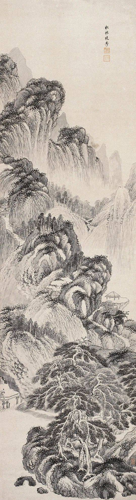 清朝“四王”绘画艺术略论 书画知识 第7张