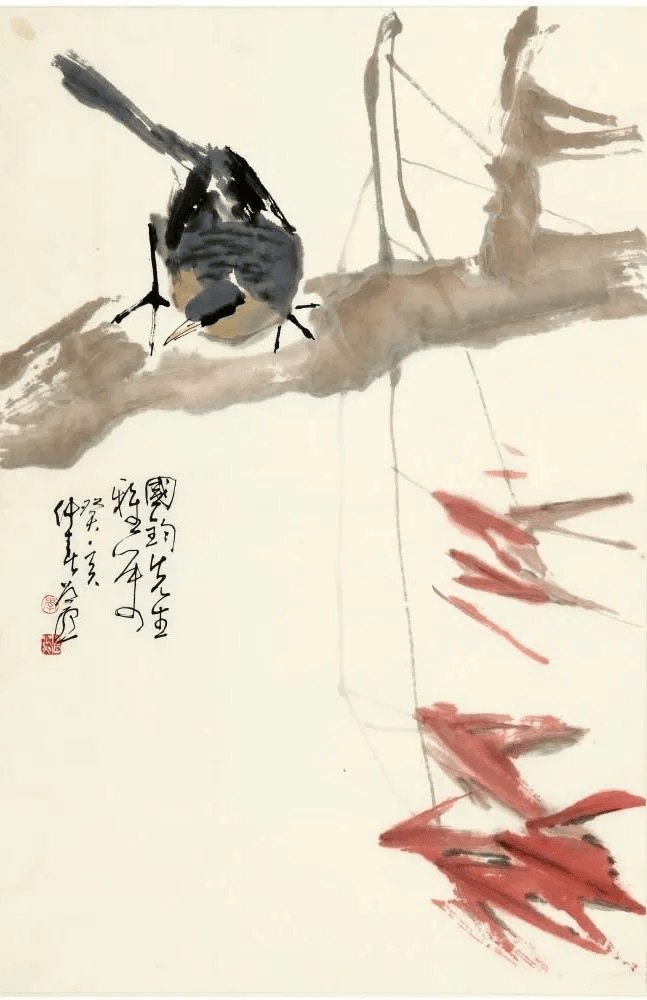 沉浸在画家的清澈笔墨中，感受清透花鸟的魅力 书画知识 第5张