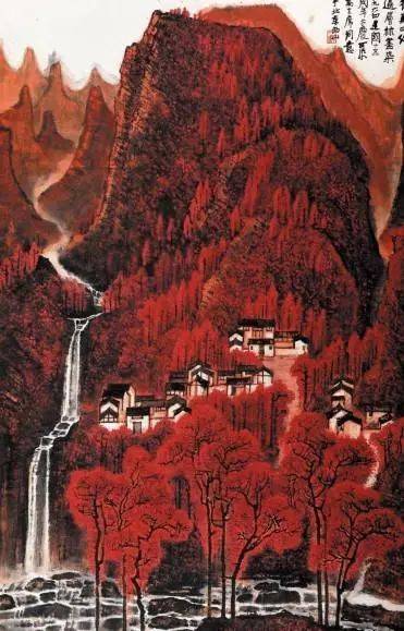 李可染的经典山水画——“黑、满、崛、涩”的独家李氏山水 书画知识 第9张