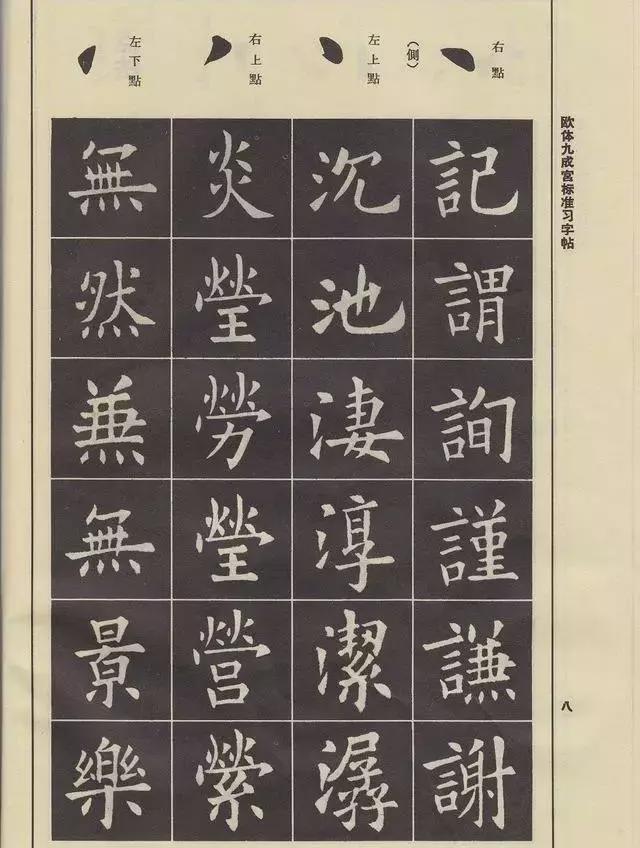 欧体笔法动态图详解，非常实用！ 书画知识 第19张