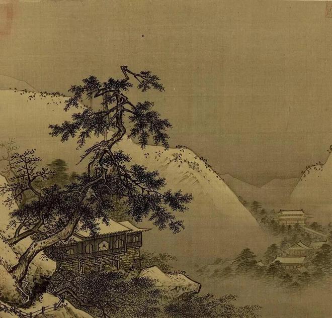马远山水，构图精妙 书画知识 第7张