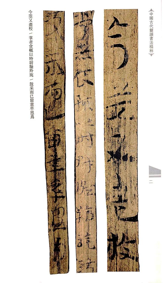 简牍书法，汉字艺术之大美 书画知识 第12张