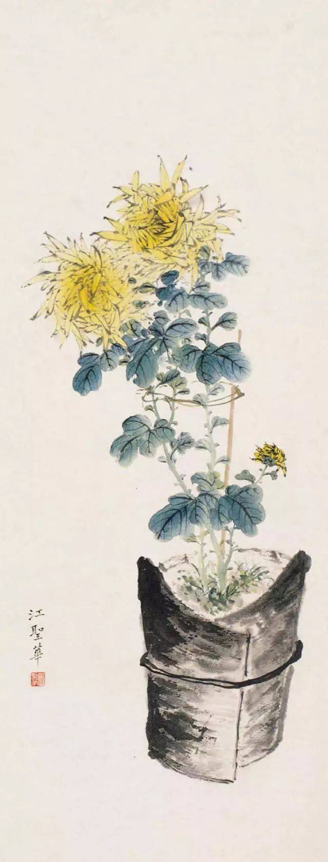 海派画家笔下的秋，美得目不暇接 书画知识 第16张