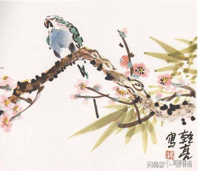 写意花鸟笔墨的节奏、韵味和美感 书画知识 第3张