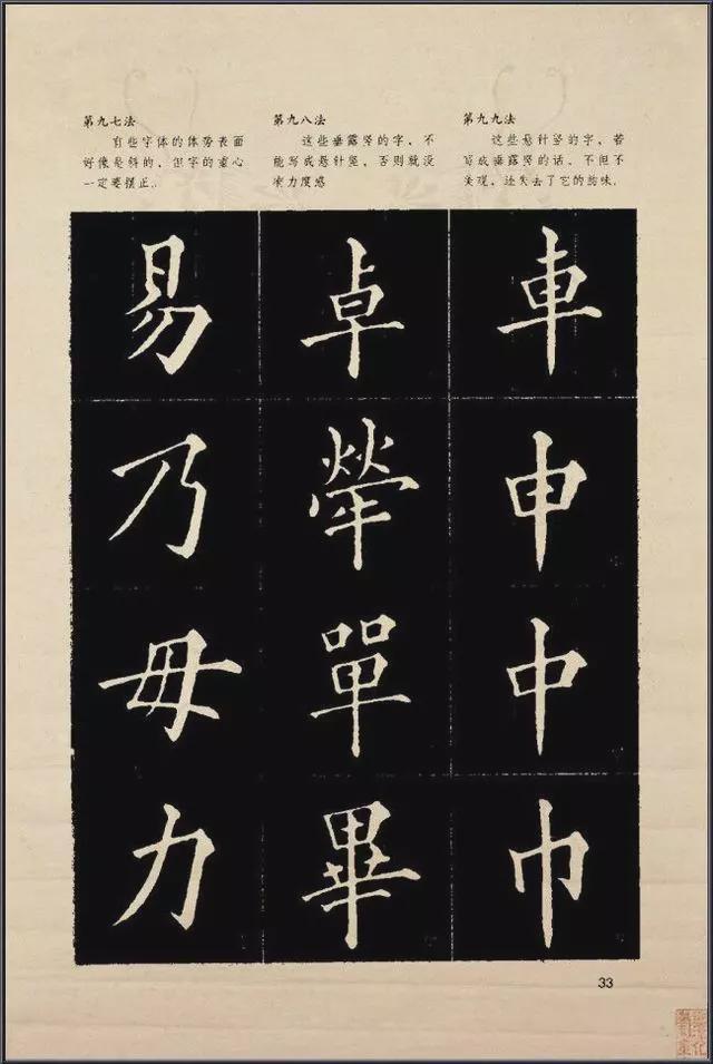 《楷书入门》字帖间架结构128法 书画知识 第35张