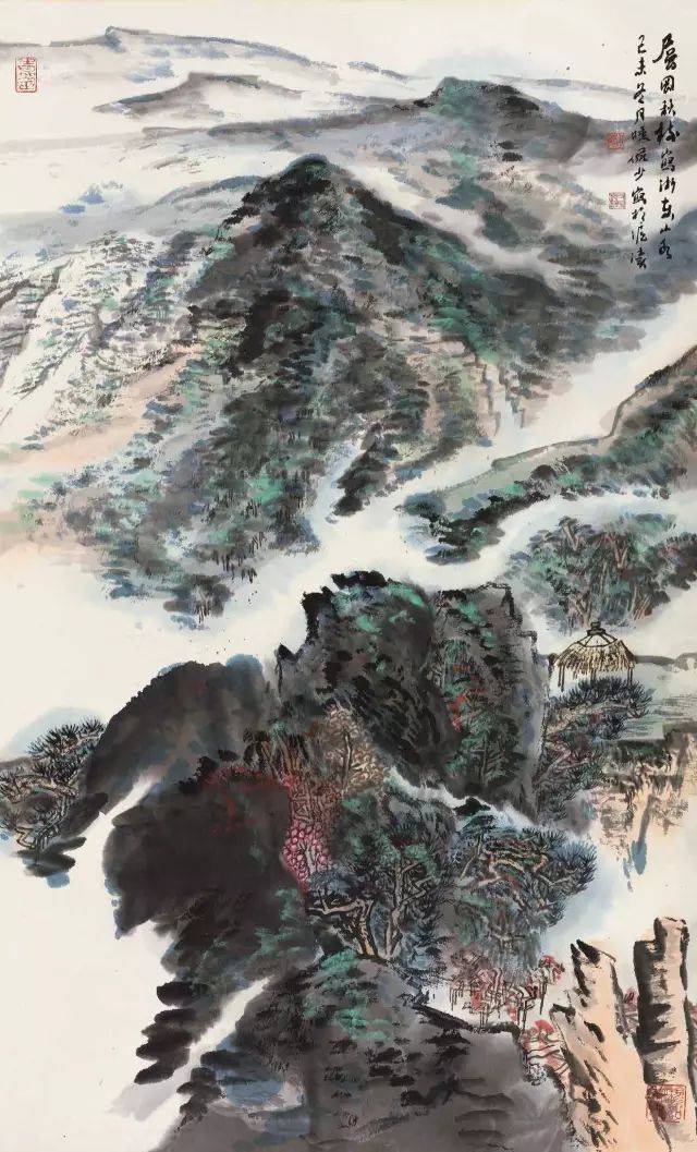 海派画家笔下的秋，美得目不暇接 书画知识 第8张