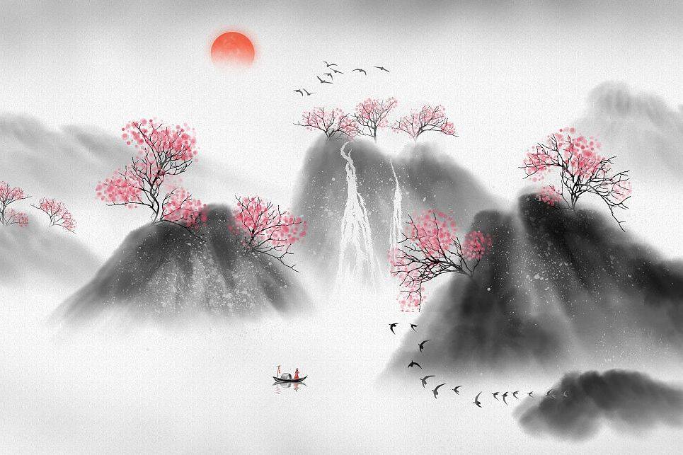 领略山水画的意境之美 书画知识 第1张