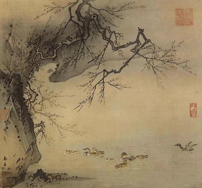马远山水，构图精妙 书画知识 第3张
