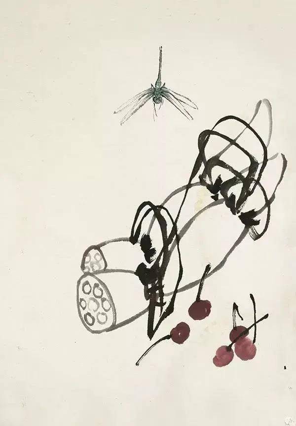 大师画莲藕，味道各不同 书画知识 第13张