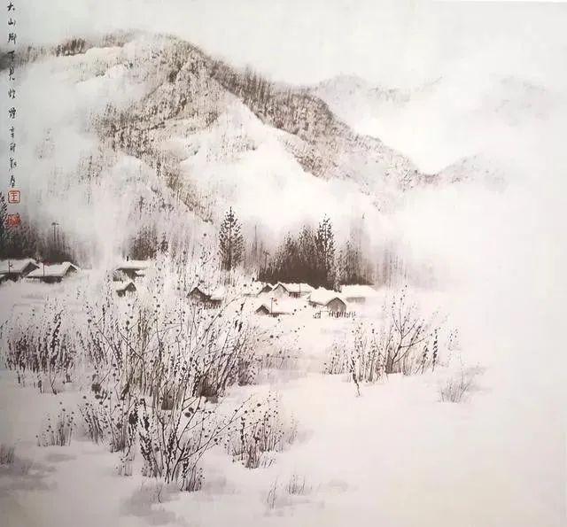 雪景的画法步骤 书画知识 第12张