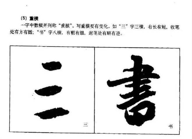 王羲之行书基本笔画：横法、竖法详解 书画知识 第5张