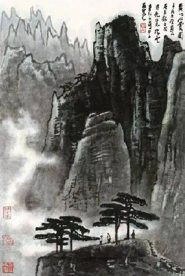 李可染的经典山水画——“黑、满、崛、涩”的独家李氏山水 书画知识 第62张