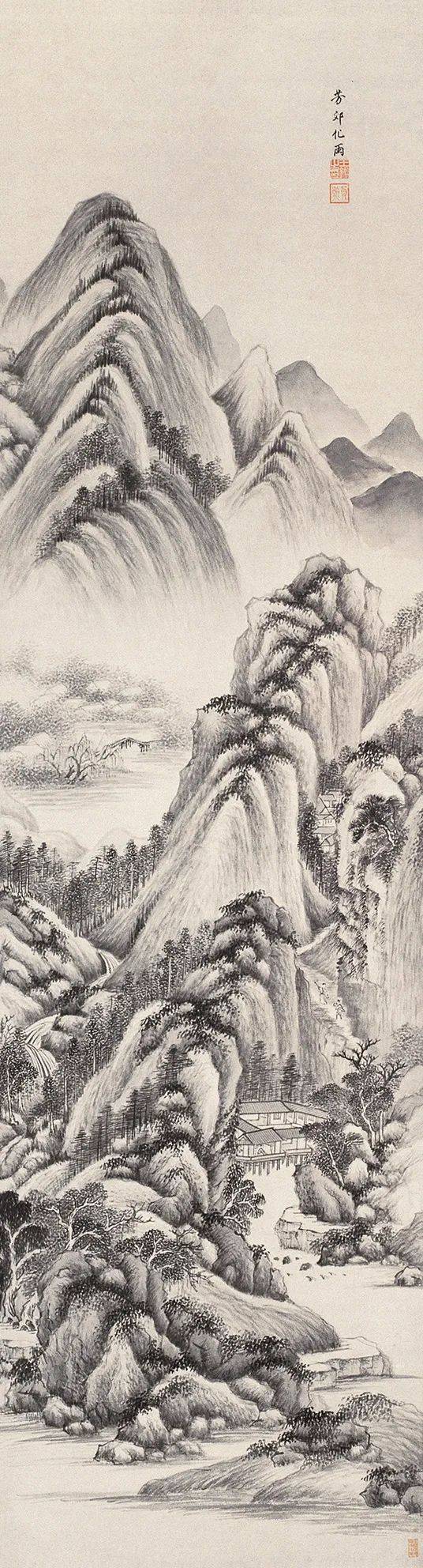 清朝“四王”绘画艺术略论 书画知识 第15张