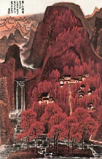 李可染的经典山水画——“黑、满、崛、涩”的独家李氏山水 书画知识 第8张