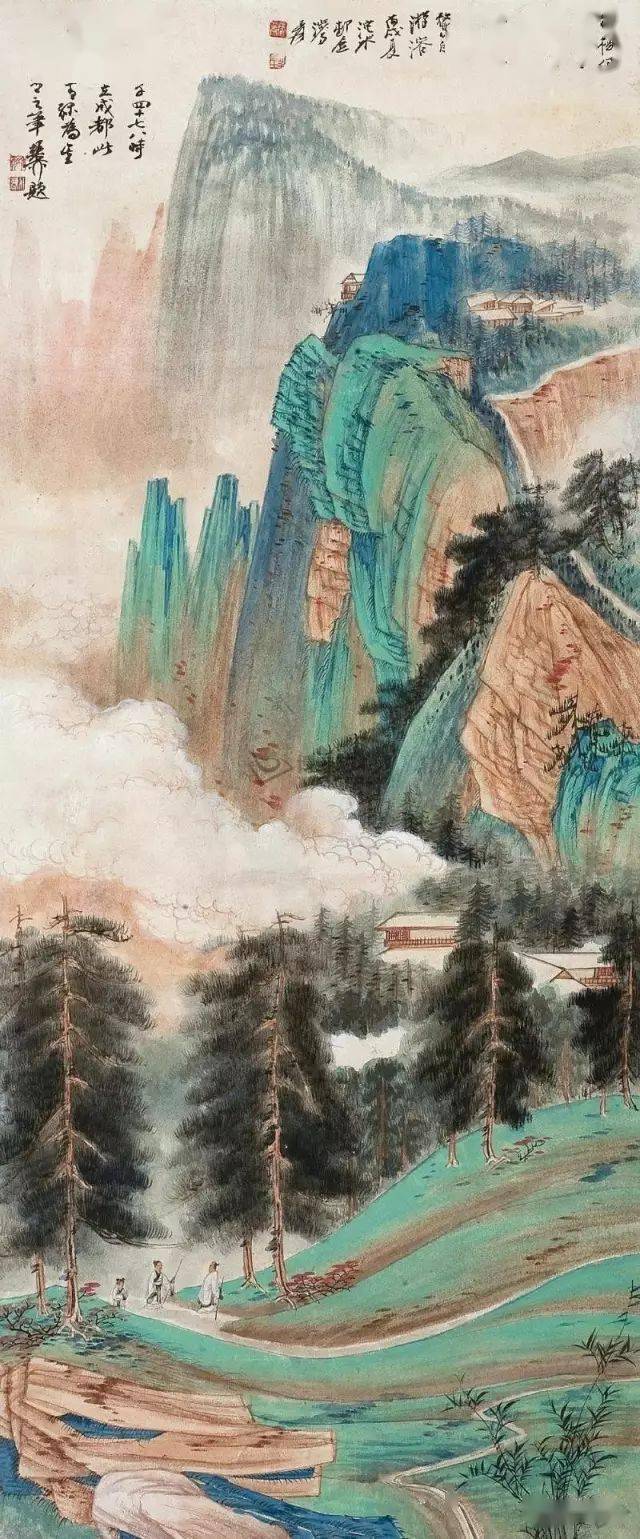 浅谈中国画写意山水的设色法 书画知识 第7张