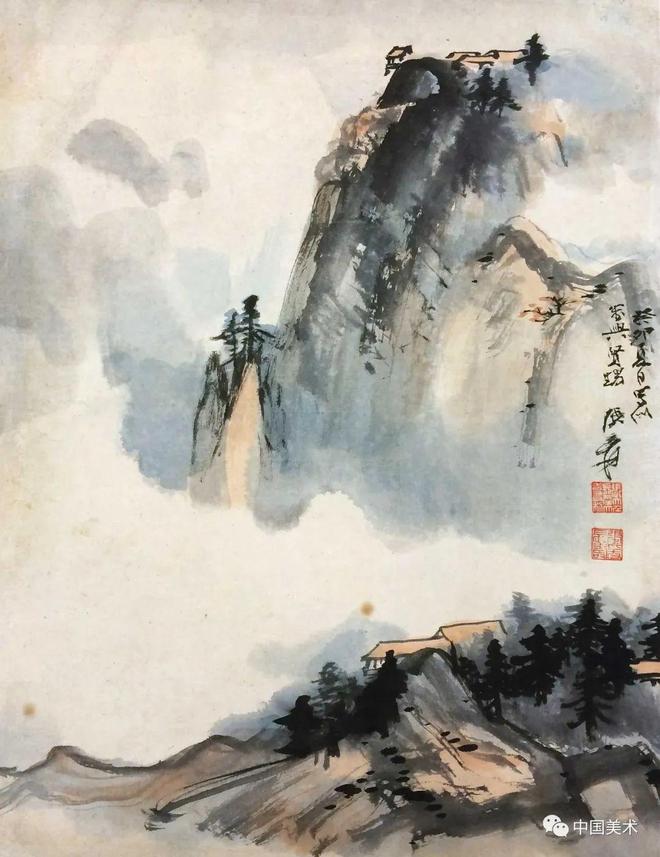 中国山水画的形式美规律 书画知识 第2张