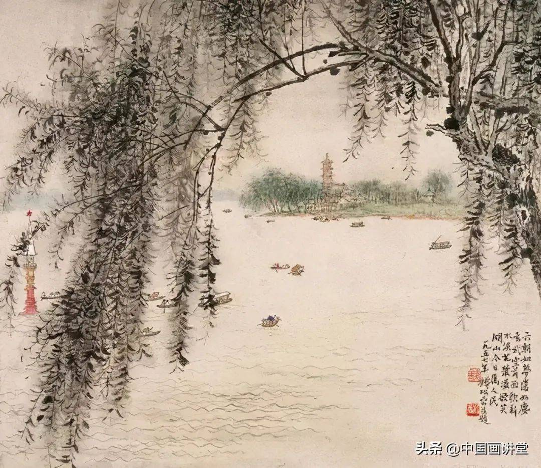 论国画写意山水中的设色问题 书画知识 第2张