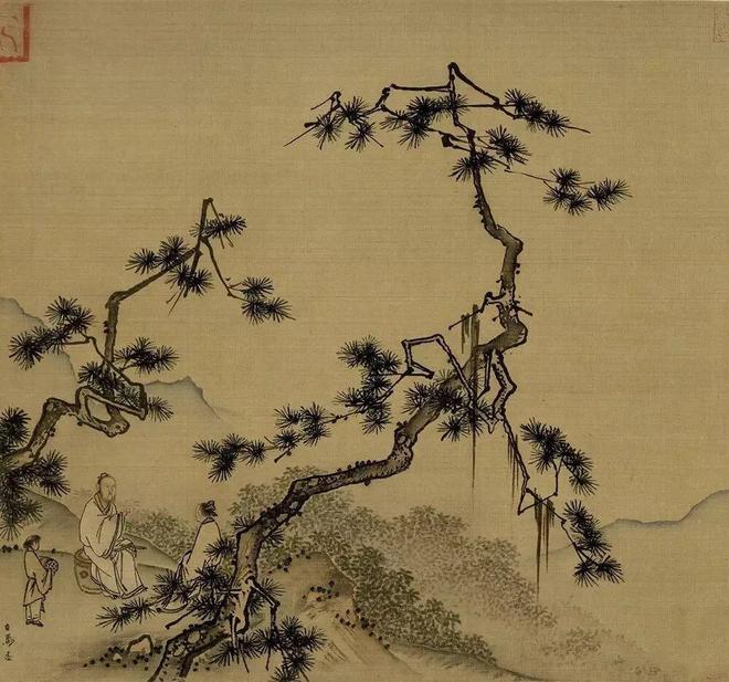 马远山水，构图精妙 书画知识 第9张