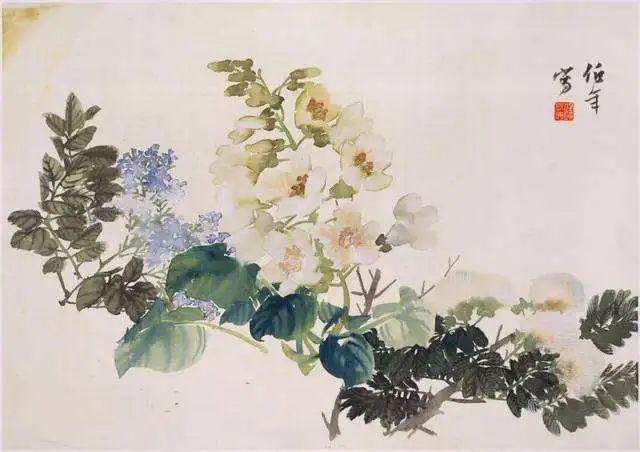 写意花鸟，出枝、画花、添叶有讲究 书画知识 第2张