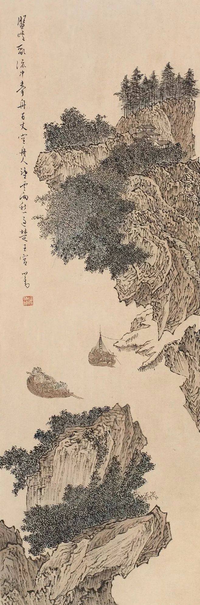 盘点中国绘画史上的重量级山水画 书画知识 第40张