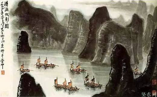 李可染的经典山水画——“黑、满、崛、涩”的独家李氏山水 书画知识 第52张